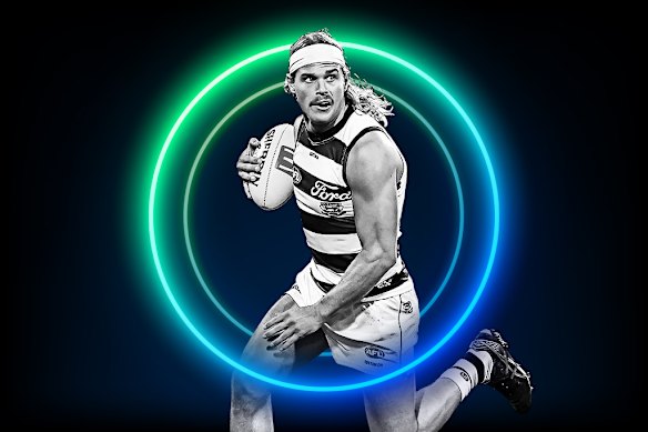 Up in lights: Bailey Smith