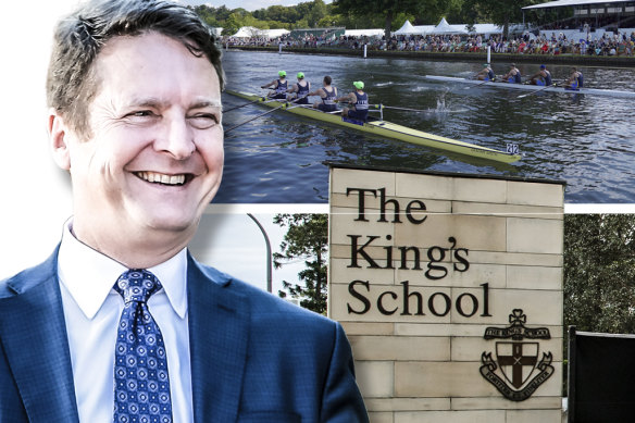 The King’s School’s headmaster Tony George.