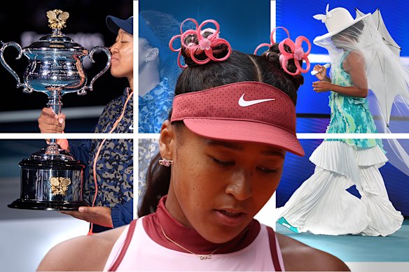 The evolution of Naomi Osaka.