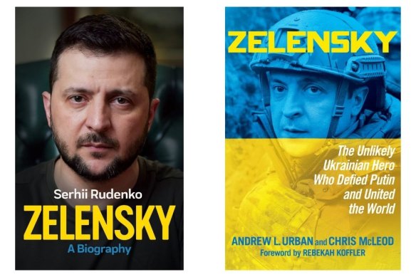 Zelensky: A Biography by Serhii Rudenko and Zelensky: The Unlikely Ukrainian Hero Who Defied Putin and United the World by Andrew L. Urban and Chris McLeod.