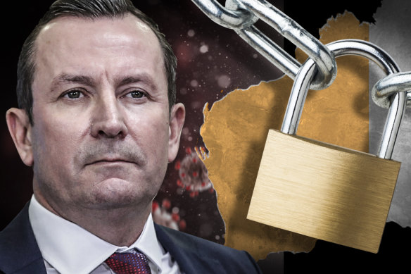 WA Premier Mark McGowan’s tough stance on the border issue locked many people out.