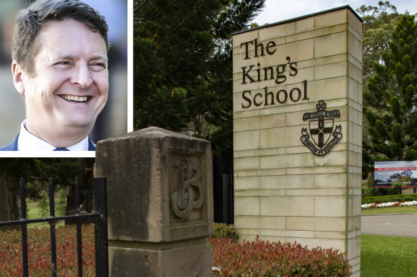 The Kings School decided against building a plunge pool at the residence of its headmaster Tony George after public uproar.