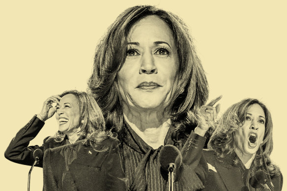 Democrat candidate for president Kamala Harris.