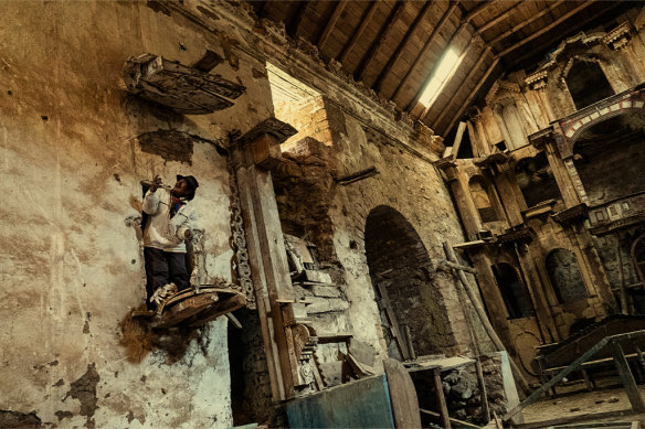 The abandoned Santa Barbara mercury mine in Peru, once one of the world’s largest.
