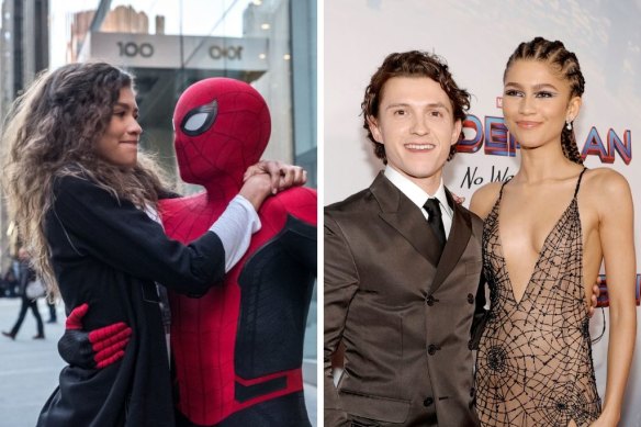 Zendaya and Tom Holland, on screen and off.