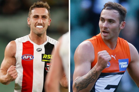 Luke Dunstan and Jeremy Finlayson have joined Melbourne and Port Adelaide respectively.