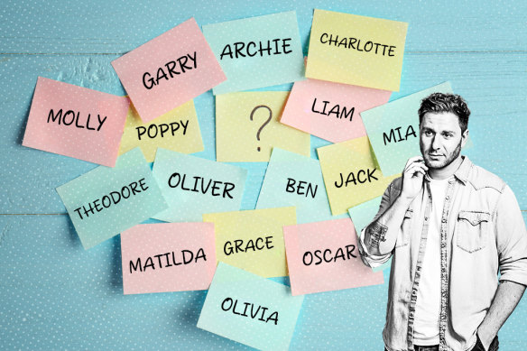 The hardest thing about having a baby? Knowing what to call it.