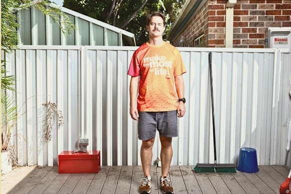 Heart recipient Brendan Ryland: “I got emotional at the start [of a race] thinking how lucky I was to do it.”