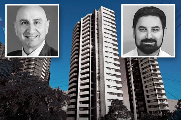 Riad Tayeh and Jean Nassif and Toplace’s Skyview development in Castle Hill.