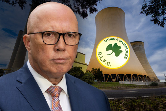 Peter Dutton’s nuclear plan for Lithgow has elicited quite a reaction from the old Shamrocks.