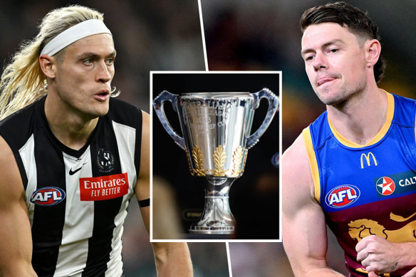 Collingwood and Brisbane will play off for this year’s grand final.