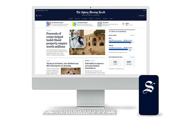 The Sydney Morning Herald remains Australia’s most read masthead.