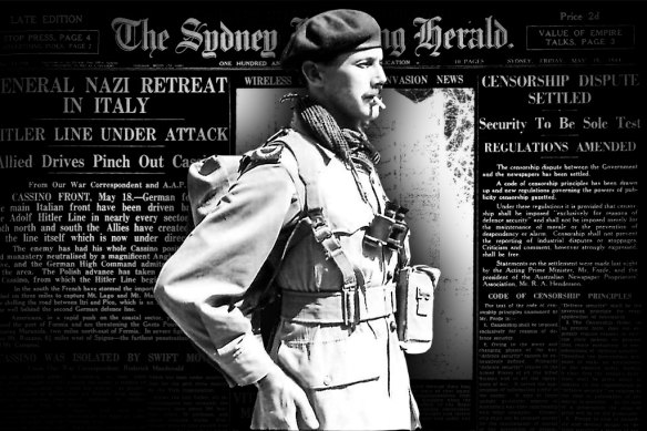 Sydney Morning Herald war correspondent Roderick Macdonald’s work was featured in newspapers around Australia and beyond.