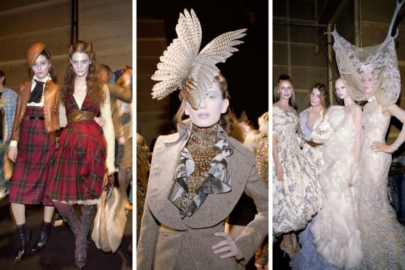 Alexander McQueen, The Widows of Culloden collection, AW 2006–7. 