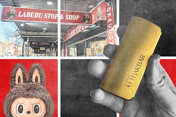 Labubu Stop & Shop is just metres from Prime Minister Antony Albanese’s electorate office.