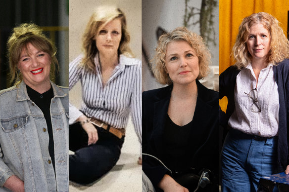 Some of the potential contenders for the position of artistic director of the Sydney Theatre Company: Paige Rattray, Sarah Giles, Anne-Louise Sarks and Sarah Goodes.