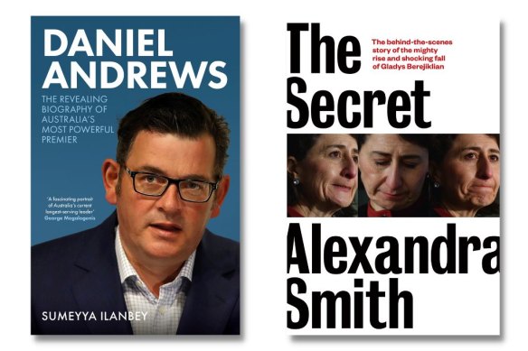 The covers of Daniel Andrews by Sumeyya Ilanbey and The Secret by Alexandra Smith.