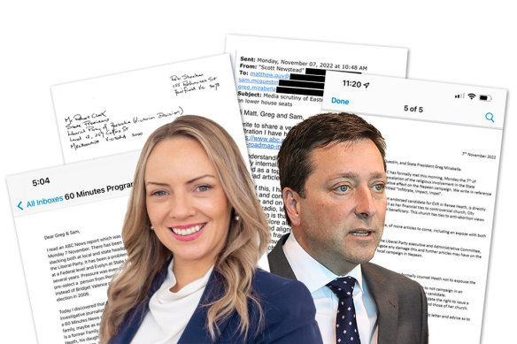 Liberal members warned Matthew Guy about Renee Heath weeks ago, but were ignored. 