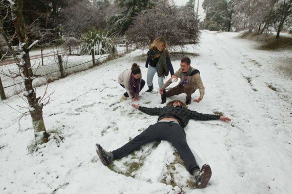 Snow falls were experienced in the central west of NSW at Mount Lambie, near Bathurst, in June.