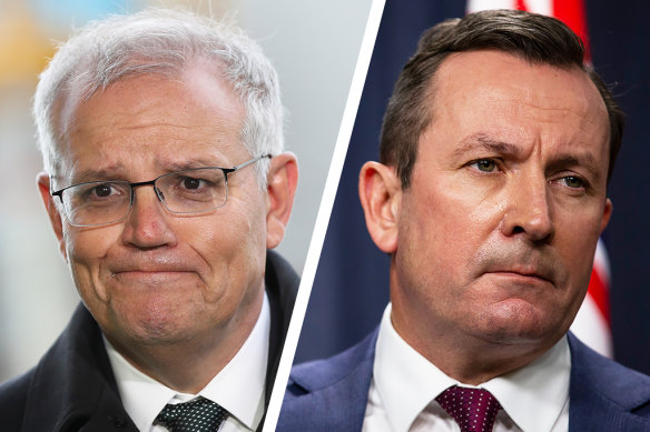 The McGowan and Morrison border fued has been reignited.