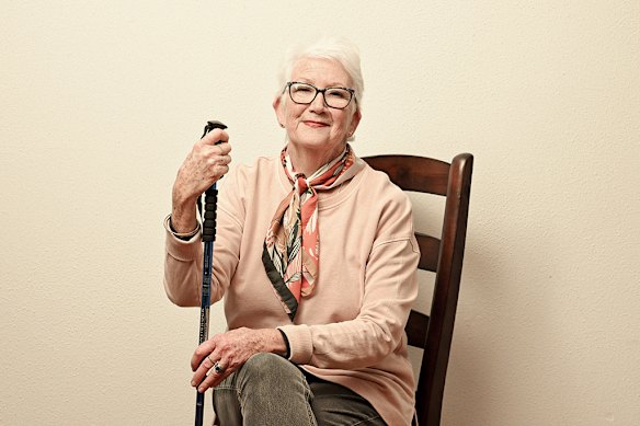 Jeanette Walker, 79, is a veteran of tumbles – and is determined to avoid more. 