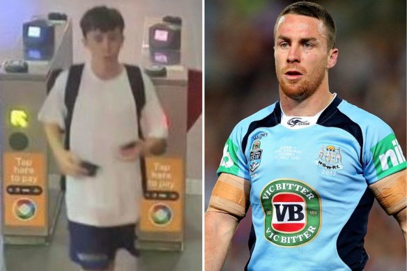 Kade Maloney, the son of former NRL star James Maloney, was believed to be travelling to the Penrith area by public transport.