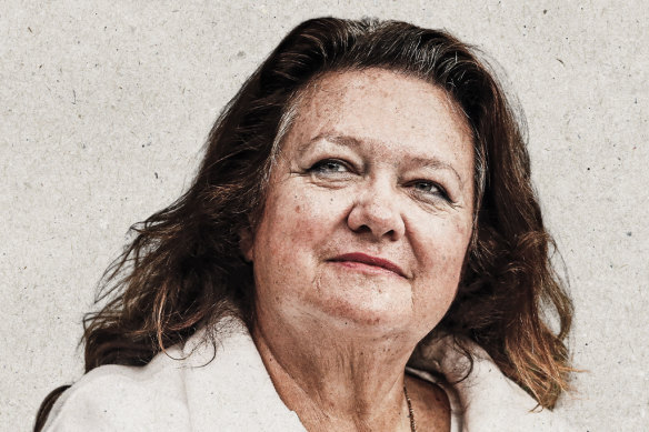 Gina Rinehart.