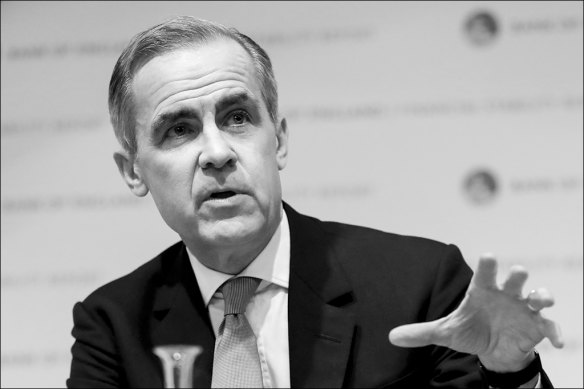 Former governor of the Bank of England, Mark Carney.