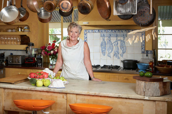 Founder Maggie Beer at home in the Barossa.