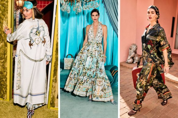 The Camilla x The White Lotus collection opts for subtle references to the show rather than obvious logos.
