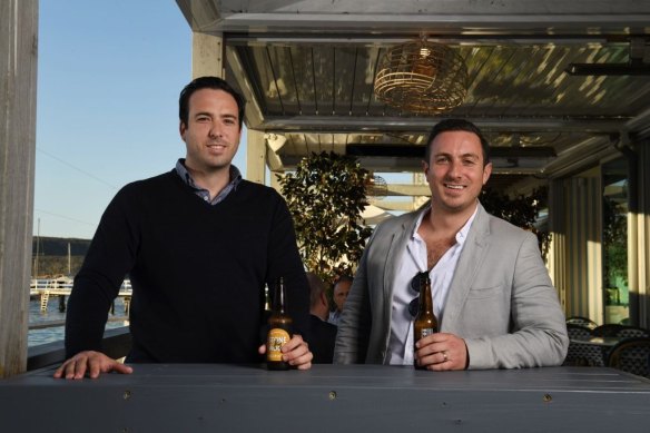 Ben and Jono Isaac in 2019 when they stepped in to save the Boathouse group of restaurants. 