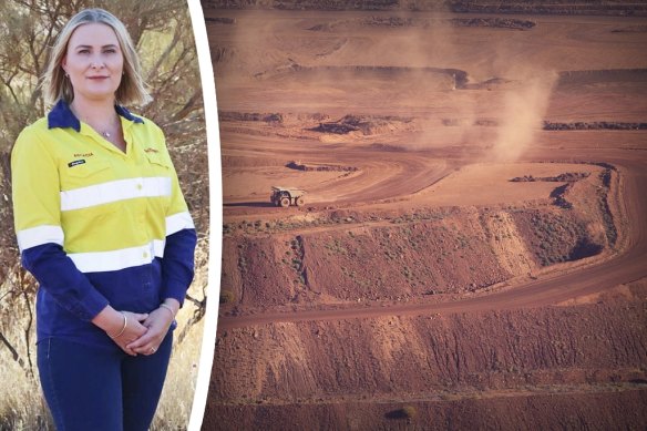 Pilbara mine worker Astacia Stevens has suffered sexual harassment with a number of mining companies.