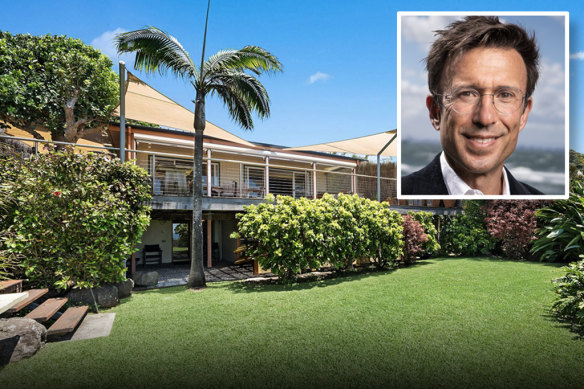 The Wategos Beach house sold early this year for $23 million to Anthony Eisen, setting a new record for Byron Bay.