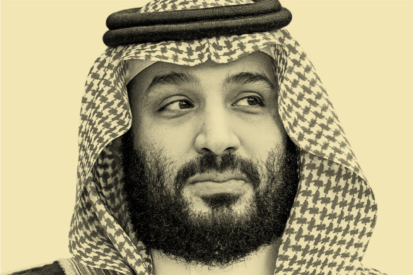 Mohammed bin Salman, the 38-year-old crown prince and prime minister of Saudi Arabia.