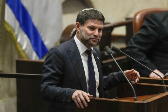 Israeli Finance Minister Bezalel Smotrich was widely condemned for comments on starving people in Gaza.