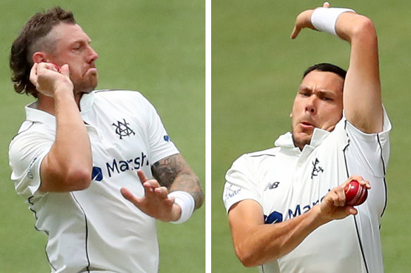 James Pattinson and Scott Boland.