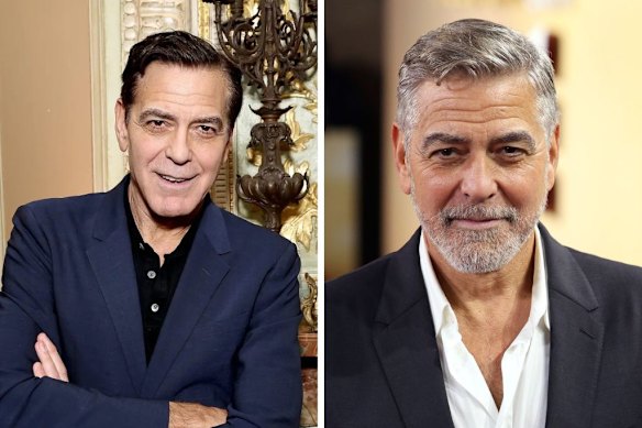 George Clooney hates his dyed hair. Should more men embrace their grey locks too?