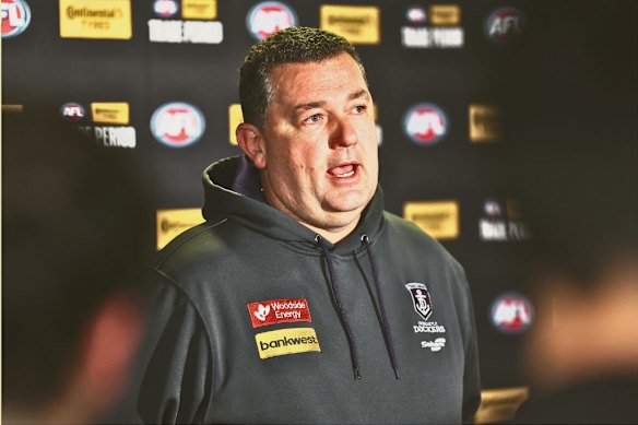 Fremantle’s David Walls has spent countless hours getting the measure of would-be recruits.