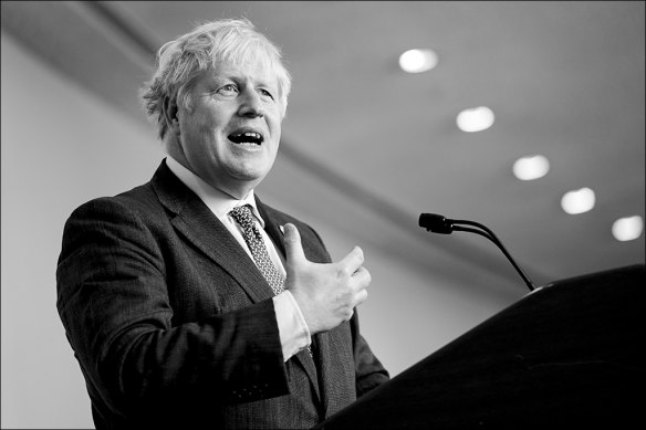 British PM Boris Johnson: “we must go further and faster”.