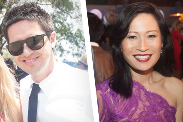 Sandi Matic, left, had been locked in a protracted legal battle with western suburbs real estate agent Vivien Yap.