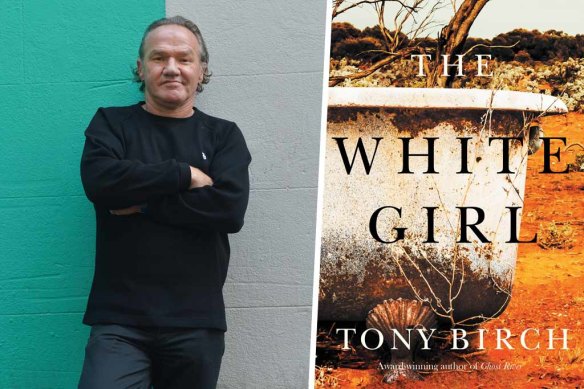 Author Tony Birch and his novel The White Girl.