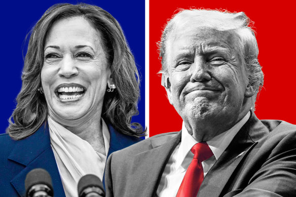 Kamala Harris and Donald Trump