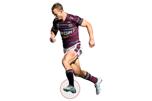 Manly Sea Eagles halfback Daly Cherry-Evans.