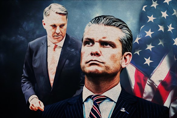 Defence Minister Richard Marles met US Defence Secretary Pete Hegseth.