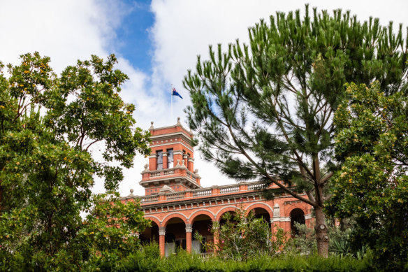 Anthony Pratt’s Raheen mansion hosted a fundraiser for Daniel Andrews in August.