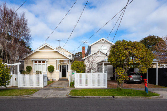 Melbourne’s inner south saw the largest jump in listings in the city. 