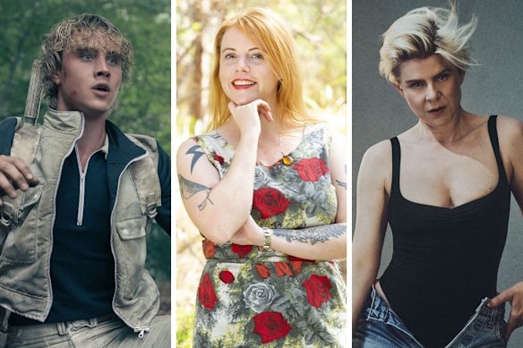 From left, Joseph Zada joins The Hunger Games in Sunrise on the Reaping, Favel Parrett releases One for Sorrow, and Robyn is on tour.