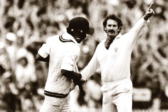 Dennis Lillee was worshipped in Australia.