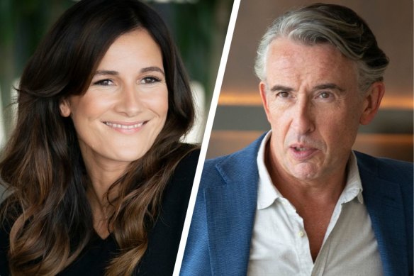 Director Bobby (Sarah Solemani) and producer Cameron (Steve Coogan) are inevitably drawn to each other, despite their differences.