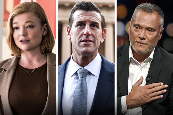 The good, the bad and the ugly of Australia in 2023: the good: Sarah Snook in Succession; the bad: Victoria Cross winner and war criminal Ben Roberts-Smith: the ugly; broadcaster Stan Grant was forced him off the air because of racist abuse.